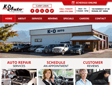 Tablet Screenshot of k-oauto.com